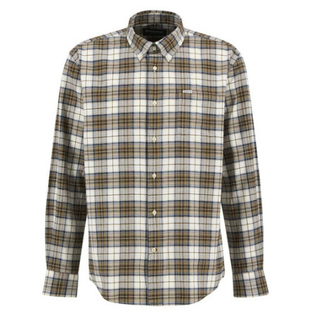 Barbour Telfield Regular Shirt Checked Stone