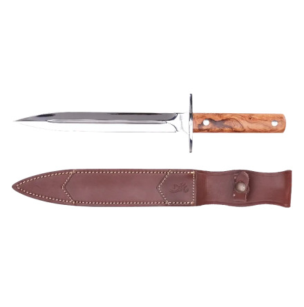 Browning knife olive wood fixed 24cm
