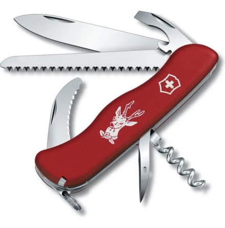 Victorinox Jaktkniv Rd m Rdjur - 8 funktioner