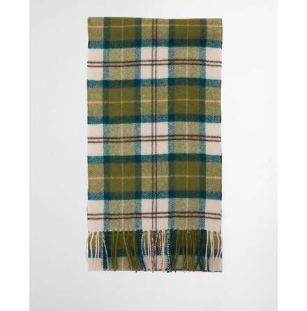 Barbour Tartan Lambswool Scarf Ancient
