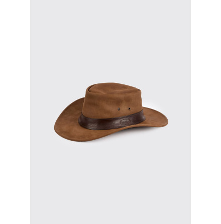Dubarry Finlay Leather Hat Walnut