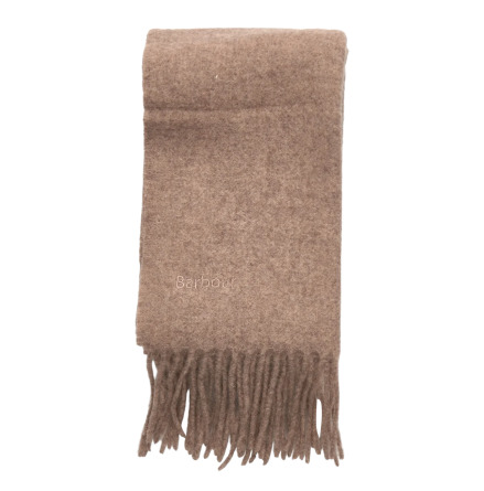 Barbour Lambswool Woven Scarf Oatmeal