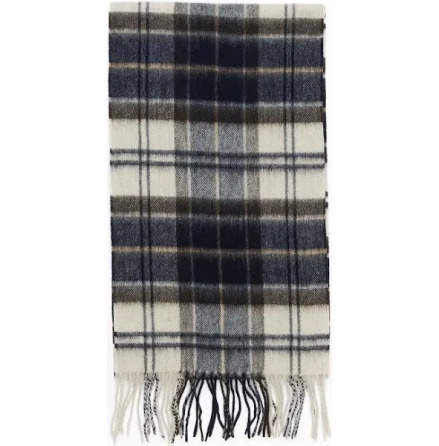Barbour Merino Cashmere Tartan Scarf