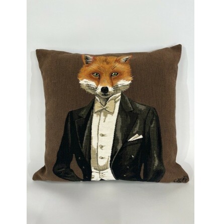 Lovergreen Kudde Rv i svart Rock Vit Skjorta