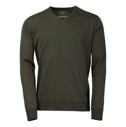 Laksen Sussex V-neck Olive