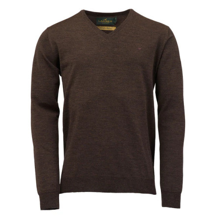 Laksen Sussex V-neck Brownie 