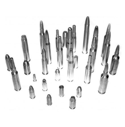 Megaline 2 st Klickpatroner Aluminium