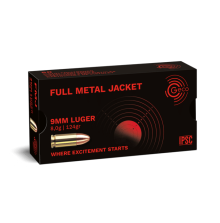 Geco 9mm Luger FMJ 124gr