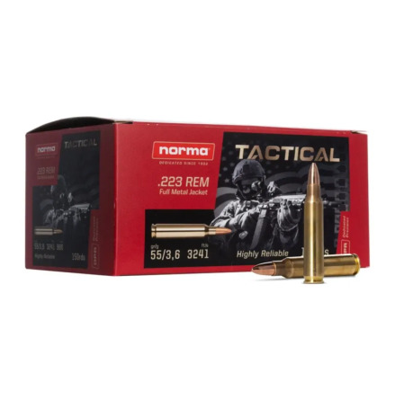 Norma Tactical 223.Rem 55grain 30/skott