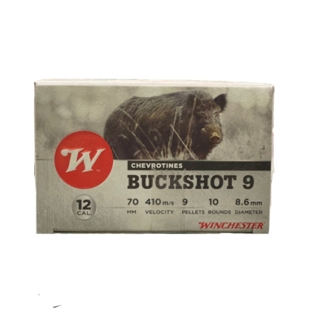 Winchester Chevrotines buckshot kal.12 9p
