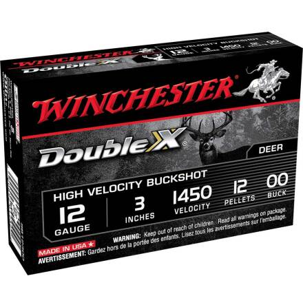 Winchester 12-76 Buckshot Double X 12 pellets