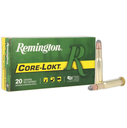 Remington 30-30 Win core-lokt 170grain SP