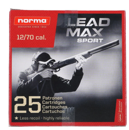 NORMA LEAD MAX SPORT 12/70 24g 7,5