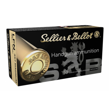 Sellier & Bellot 357 magnum LFN 158gr/ 10,25g