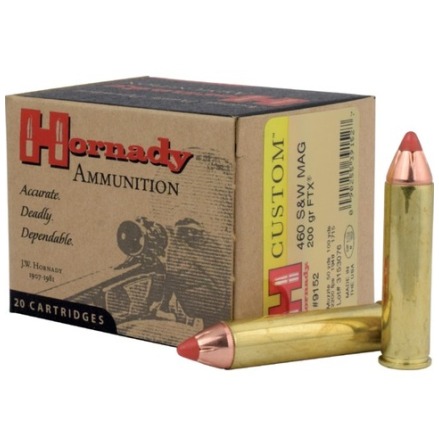 Hornady FTX 460 S&W 200 grain 25st