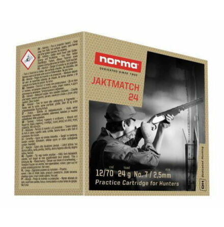 Norma jaktmatch kal.12/70 24g nr.7 stl