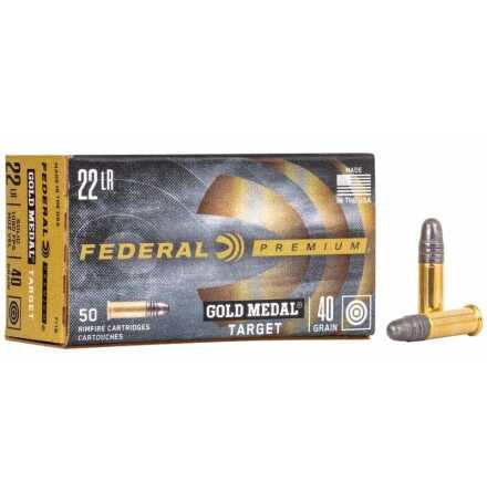 FEDERAL 22LR GOLD MEDAL RIMFIRE