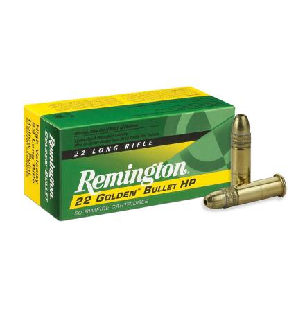 Remington 22.lr Golden bullet 36gr. HP