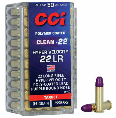 CCI 22lr Clean 22 target 31 grain