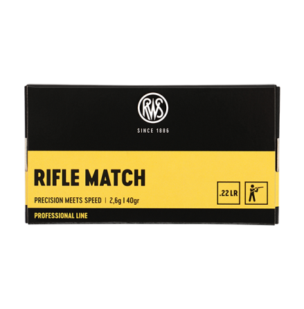 RWS .22LR Rimfire CTG Rifle Match