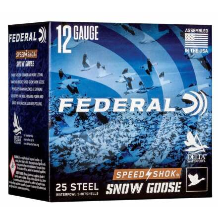 FEDERAL 12GA 3 INCH 1 1/4OZ 2 STEEL SHOT SNOW GOOSE