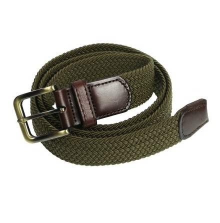 Dubarry Oysterhaven Woven Belt Olive 