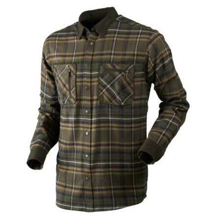 H�rkila Pajala skjorta Willow Green check 