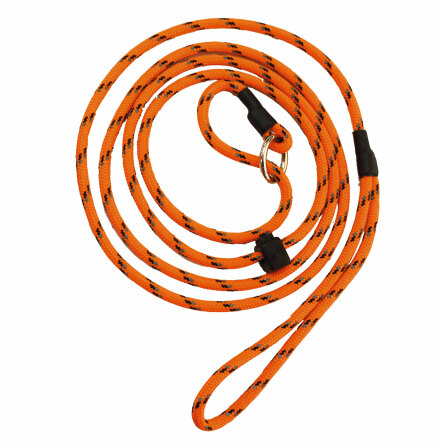 Retriverkoppel orange med reflex