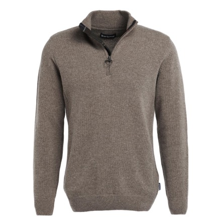 Barbour Holden Half Zip Military Marl 