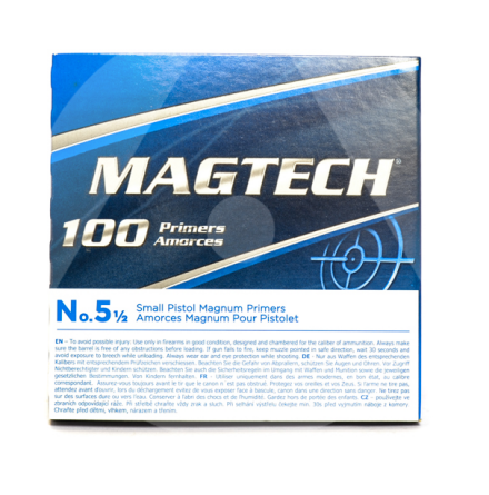 Magtech Primers 5 1/2 Small Pistol Magnum