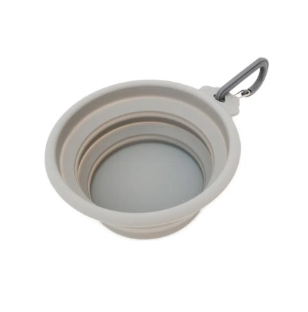 Dogman Silicone Pop-up Bowl, 760ml Steel