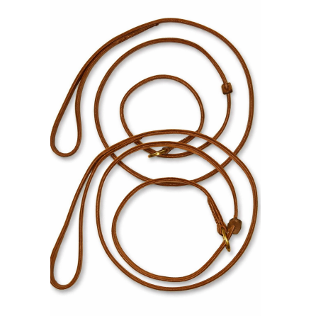 Turner Richards Leather Slip Lead 16mm 150cm