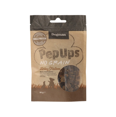 Dogman Pepups No Grain Kalkon/Turkey 90g