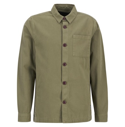 Barbour Washed Overshirt Olive 