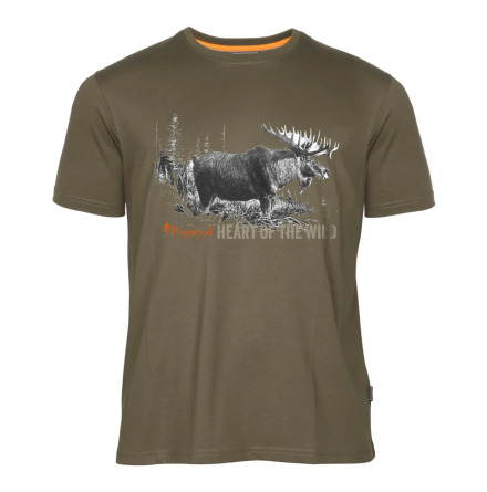Pinewood Moose T-shirt M�s Brown 