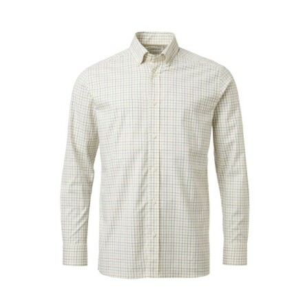 Baron Shooting Fit Stretch Shirt Men Stormy Blue 