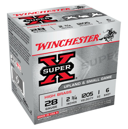 Winchester Super X kal. 28 Us nr.6 28g bly