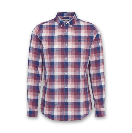 Barbour Hillroad Tailored Shirt Red Spice 