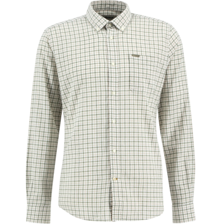 Barbour Nelson Gingham Tailored Shirt Stone 