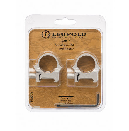 Leupold QRW2 1" Low .730" Silver