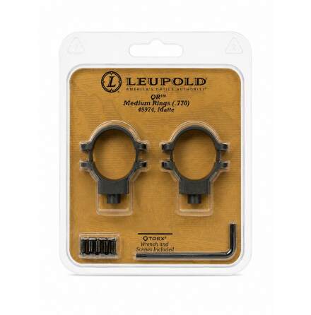 Leupold QR 1" Medium .770" Matte