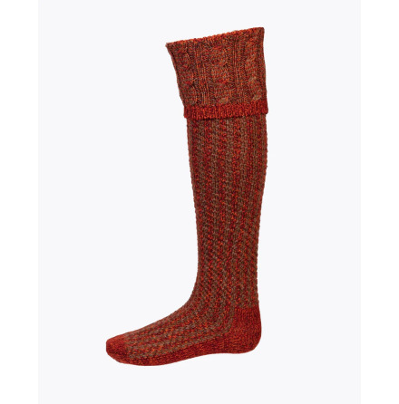 House of Cheviot Reiver Sock Firethorn 