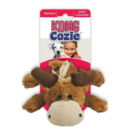 Kong Leksak Cozie Marvin Moose Brun XL