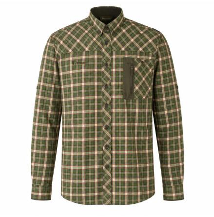 Pinewood Wolf Shirt Pine/Offwhite 