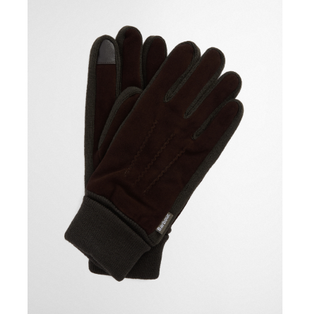Barbour Magnus Gloves Brown/Olive 