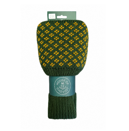 House of Cheviot Boughton Sock Spruce Ochre 