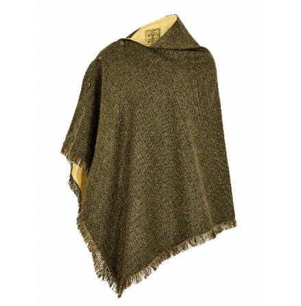 Dubarry Hazelwood Tweed Poncho Heath