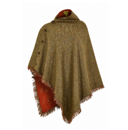 Dubarry Hazelwood Tweed Poncho Burren