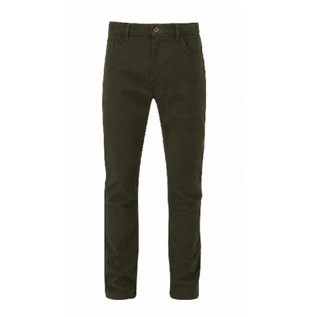 Alan Paine Southoak Moleskin Trousers Olive 