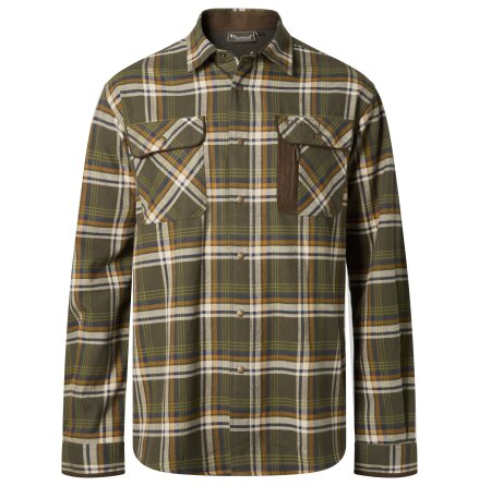 Pinewood Cornwall Shirt M�s Mossgreen L.Khaki 